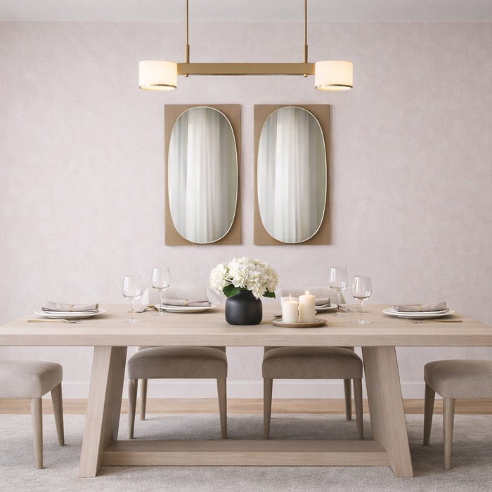 Hanah Home Espejo Ecológico Flotal-E Bronce 39 x 72 cm